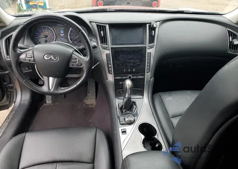 2015 Infiniti Q50 Base z USA, uszkodzony, nr VIN JN1BV7AP5FM356012